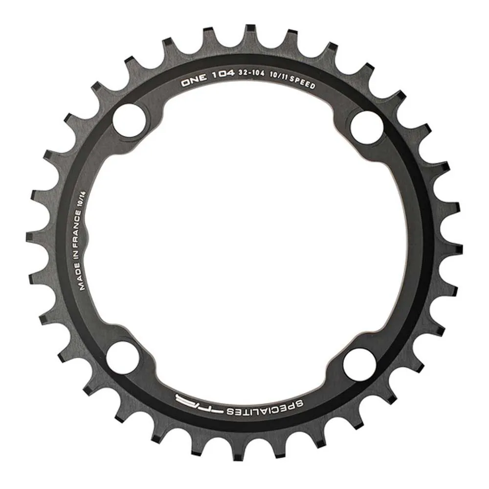 SPECIALITES TA Kettenblatt ONE 104, 4-Arm, 104 mm Lochkreis SPECIALITES TA Kettenblatt ONE 104, 4-Arm, 104 mm Lochkreis