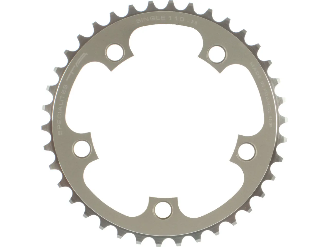 SPECIALITES TA Kettenblatt Single, 5-Arm, 110 mm Lochkreis SPECIALITES TA Kettenblatt Single, 5-Arm, 110 mm Lochkreis