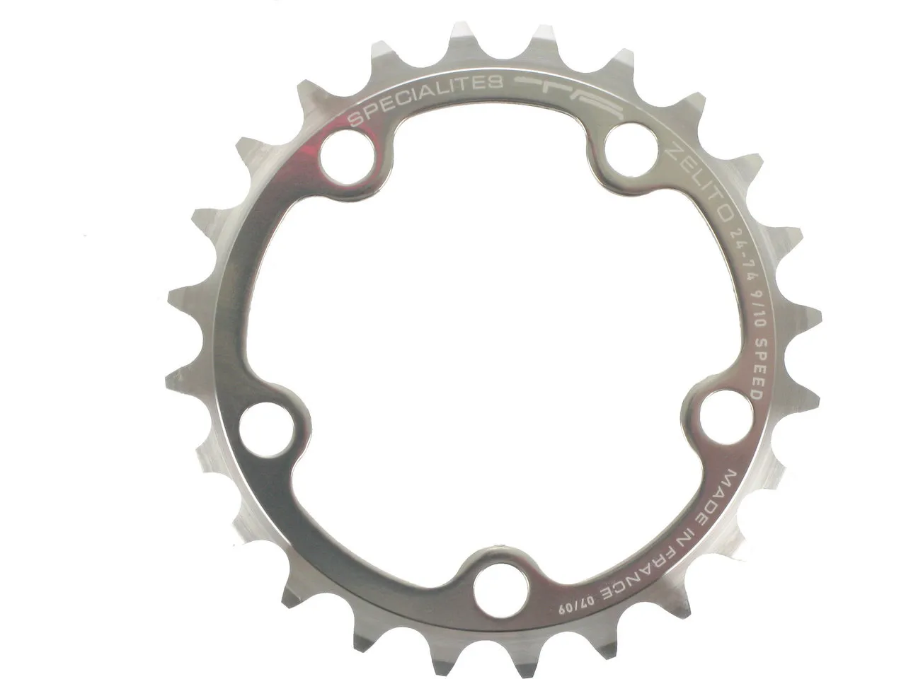 SPECIALITES TA Kettenblatt Zelito, 5-Arm, innen, 74 mm Lochkreis SPECIALITES TA Kettenblatt Zelito, 5-Arm, innen, 74 mm Lochkreis