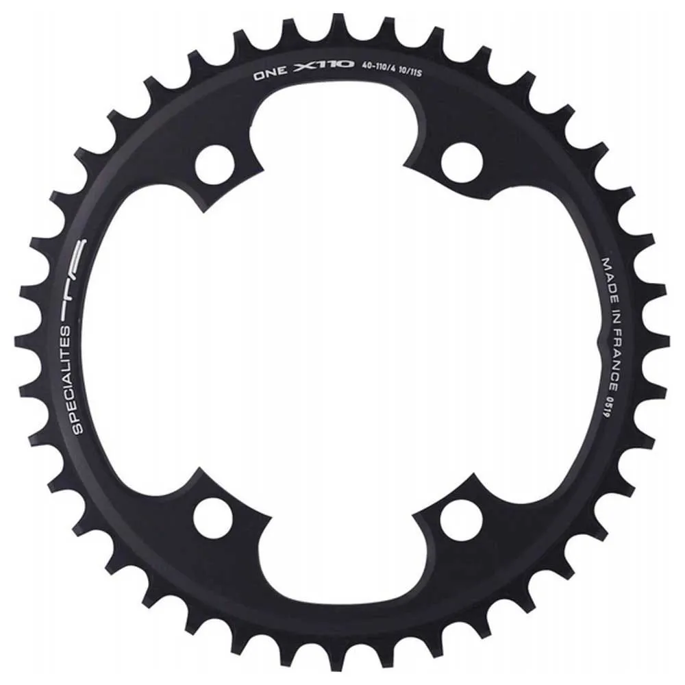 SPECIALITES TA One Kettenblatt Refurbished, Black, 38t SPECIALITES TA One Kettenblatt Refurbished, Black, 38t