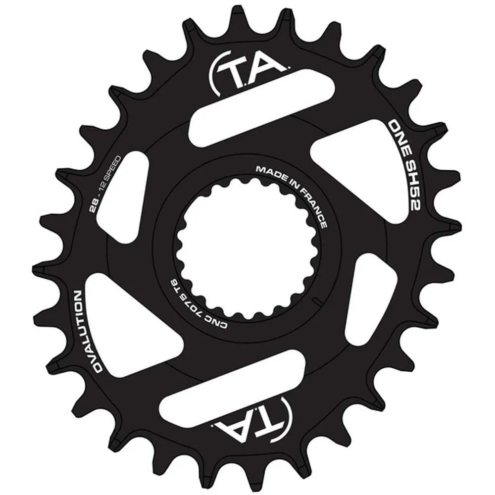 SPECIALITES TA One Oval Sh52-shimano Kettenblatt SPECIALITES TA One Oval Sh52-shimano Kettenblatt