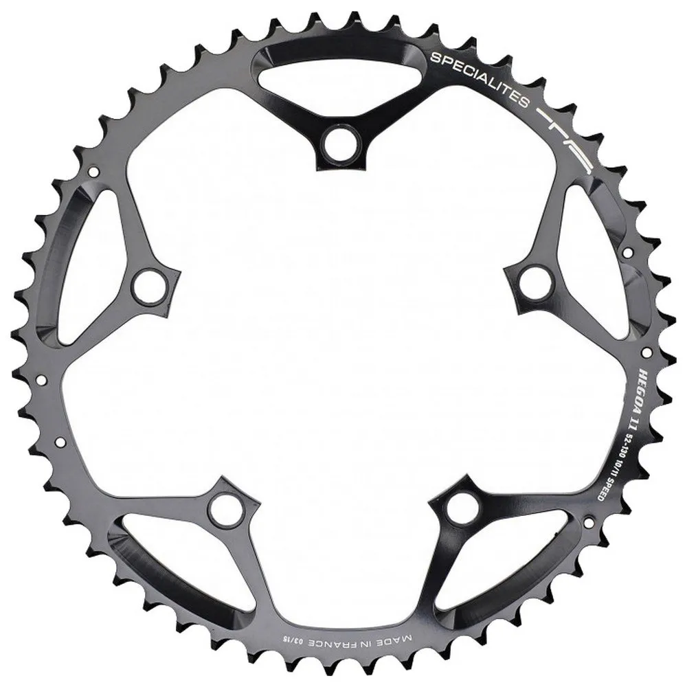 SPECIALITES TA Shimano Kettenblatt, Black, 53t SPECIALITES TA Shimano Kettenblatt, Black, 53t