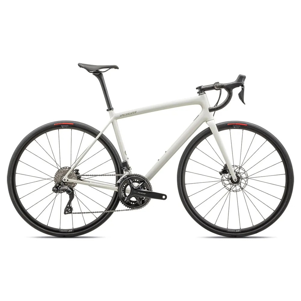 Specialized Aethos Comp 105 Di2 2025 Rennrad, Dune white / metallic spruce