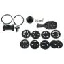 Specialized Bryton/cateye/gopro/joule/mio/polar/wahoo/roval Fahrradcomputerhalterung, Black, One Size