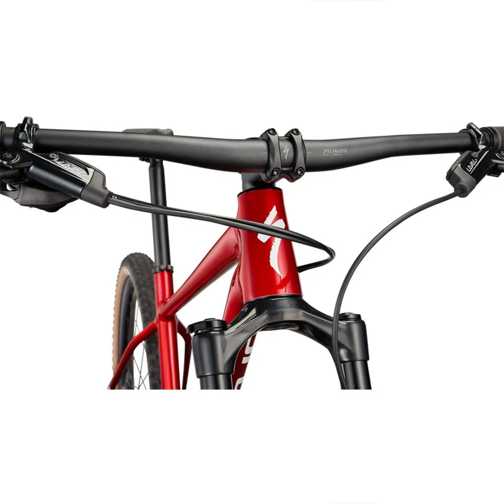 Specialized Chisel Ht Comp 29´´ Nx 2022 Mountainbike, Gloss red tint fade over brushed silver / tarmac black / white w / gold pearl, M Specialized Chisel Ht Comp 29´´ Nx 2022 Mountainbike, Gloss red tint fade over brushed silver / tarmac black / white w / gold pearl, M