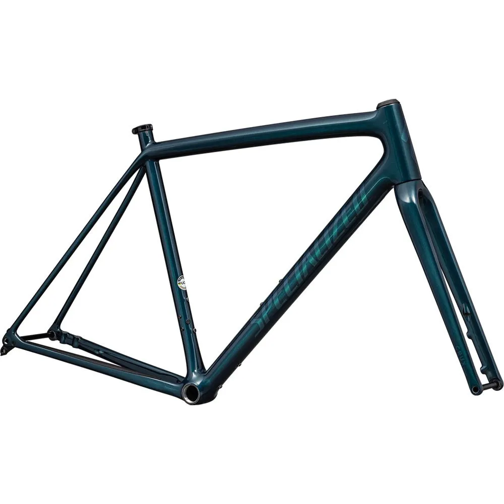 Specialized Crux 10r 2023 Gravel-rahmen, Deep lake metallic / green pearl, 58 Specialized Crux 10r 2023 Gravel-rahmen, Deep lake metallic / green pearl, 58