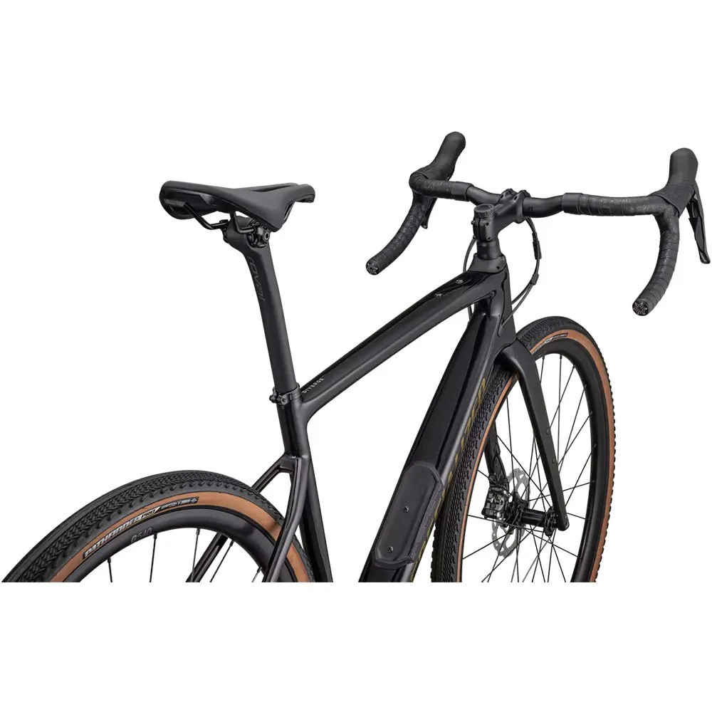 Specialized Diverge Comp Carbon 700 2023 Gravelbike, Obsidian / harvest gold metallic, 49