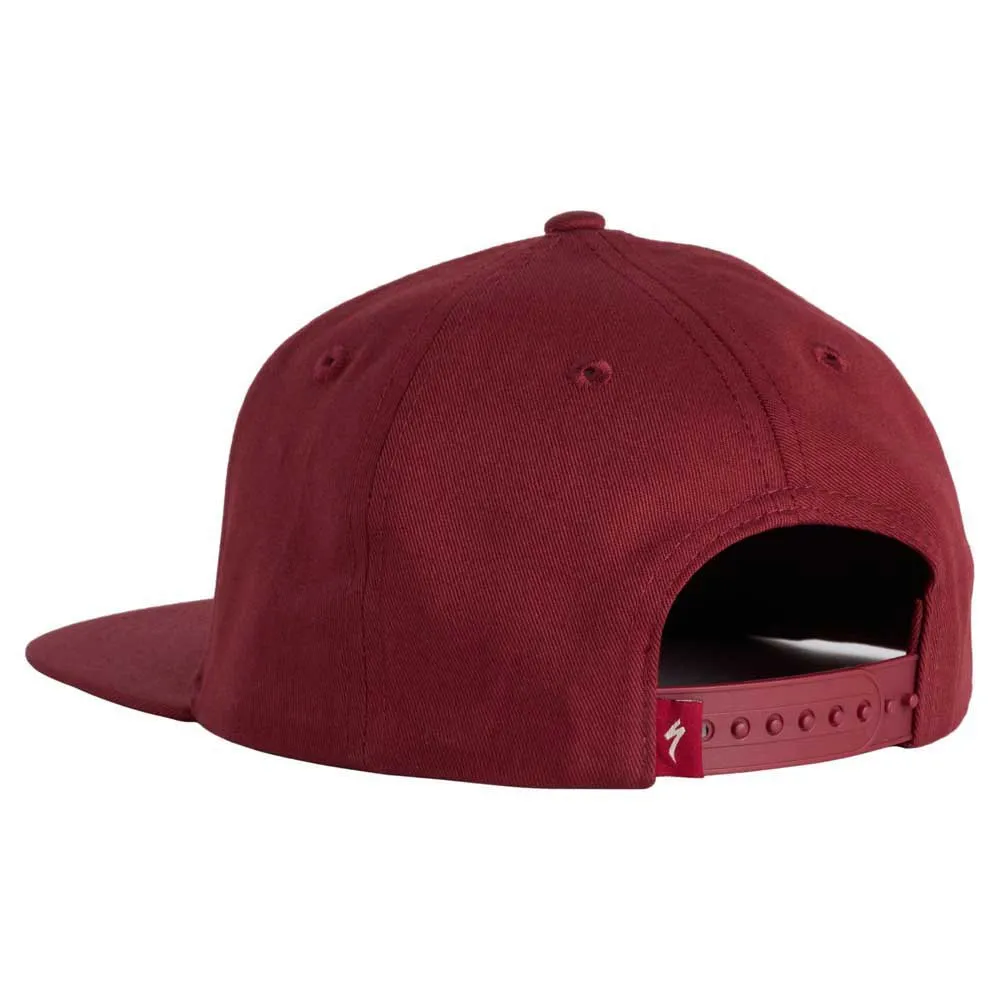 Specialized Flat Brim Kappe, Garnet red / birch white Specialized Flat Brim Kappe, Garnet red / birch white