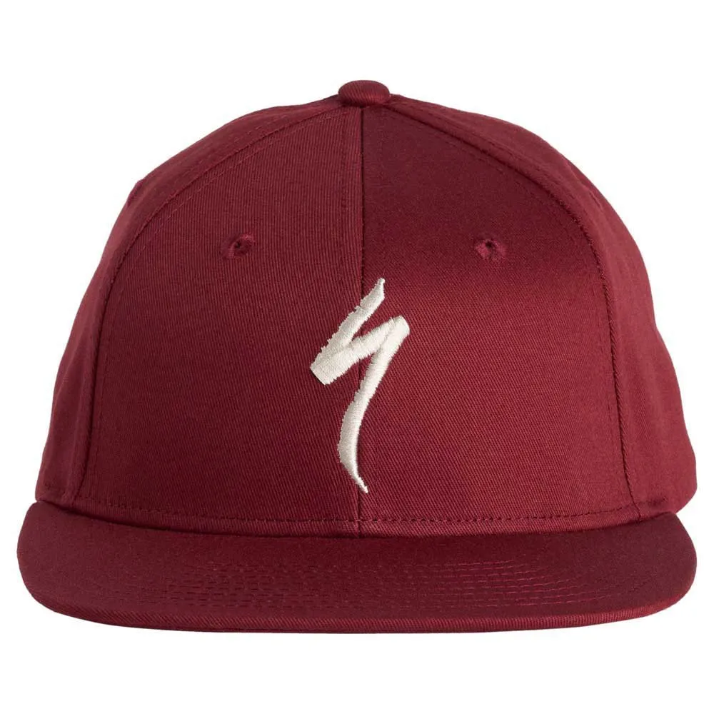 Specialized Flat Brim Kappe, Garnet red / birch white Specialized Flat Brim Kappe, Garnet red / birch white