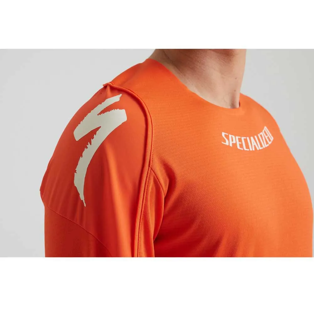 Specialized Gravity Langarm Enduro Trikot, Fiery red, S Specialized Gravity Langarm Enduro Trikot, Fiery red, S