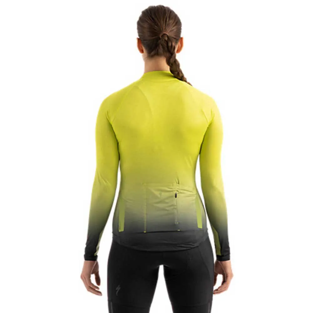 Specialized Hyprviz Sl Air Langarm-trikot, Black / yellow Specialized Hyprviz Sl Air Langarm-trikot, Black / yellow