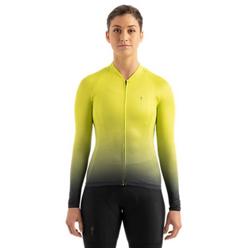 Specialized Hyprviz Sl Air Langarm-trikot, Black / yellow Specialized Hyprviz Sl Air Langarm-trikot, Black / yellow