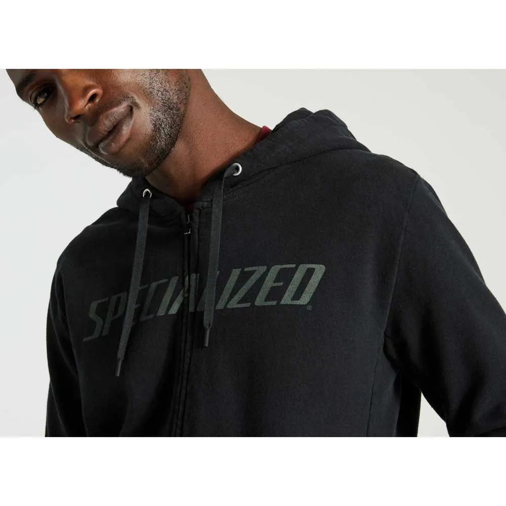 Specialized Legacy Wordmark Reißverschlusspullover Refurbished, Black, M