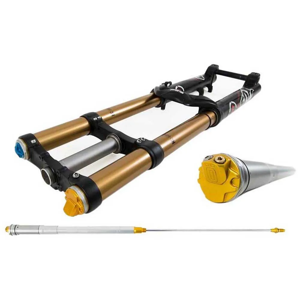 Specialized Ohlins Fox 40 Drop-in Patrone, Silver / yellow, One Size Specialized Ohlins Fox 40 Drop-in Patrone, Silver / yellow, One Size