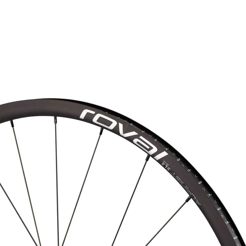 Specialized Roval Alpinist Slx Disc Tubeless Rennrad-vorderrad, Black / charcoal, 12 x 100mm