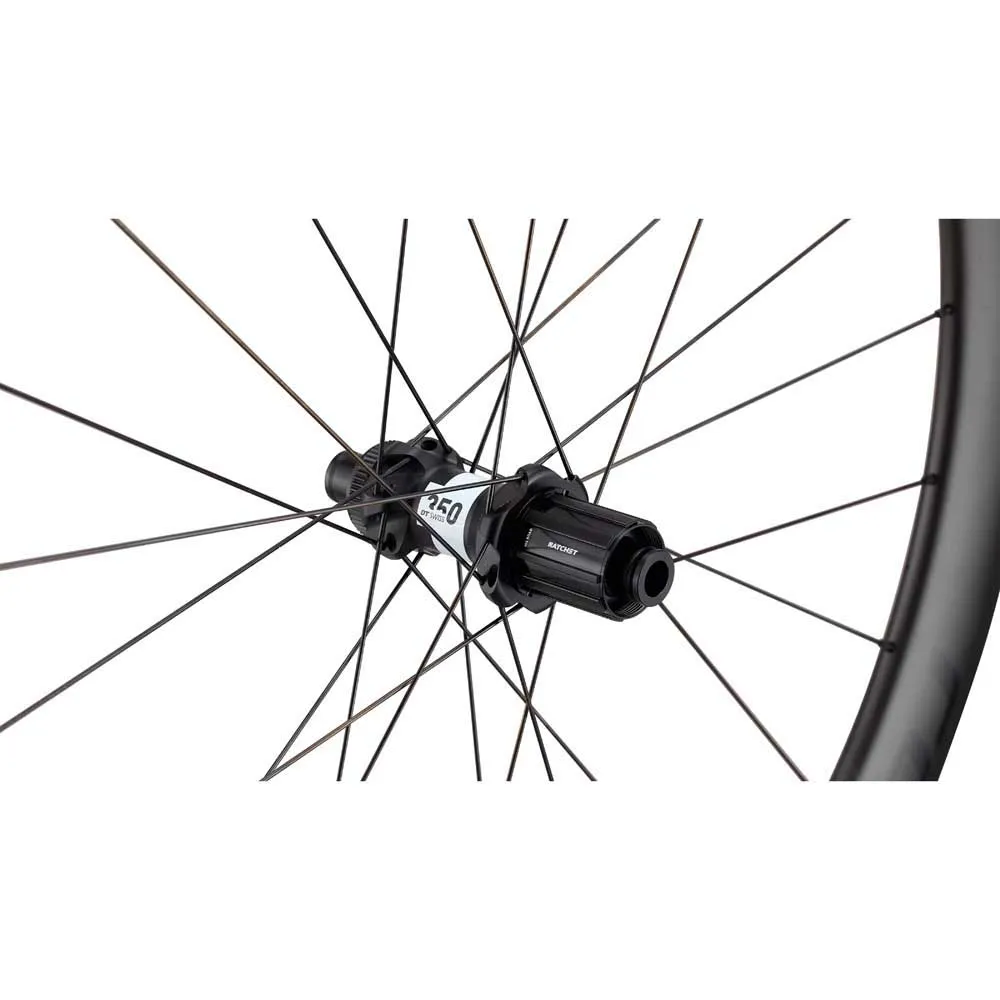 Specialized Roval Rapide Clx Iii Cl Disc Tubeless Rennrad-hinterrad, Satin carbon / satin black, 12 x 142mm, Shimano/Sram HG