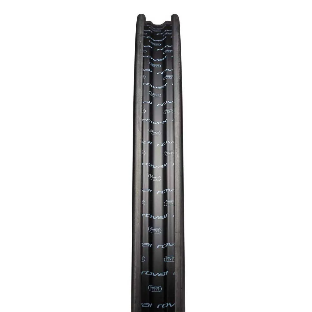 Specialized Roval Rapide Clx Iii Cl Disc Tubeless Rennrad-vorderrad, Satin carbon / satin black, 12 x 100mm
