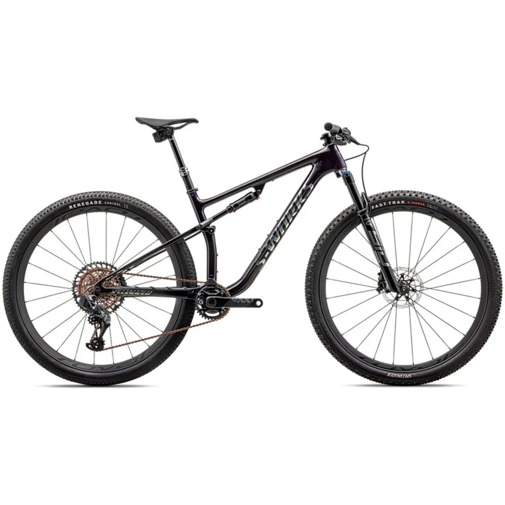 Specialized S-works Epic 29´´ Xx1 Eagle Axs 2023 Mountainbike, Purple tint carbon / chrome, M Specialized S-works Epic 29´´ Xx1 Eagle Axs 2023 Mountainbike, Purple tint carbon / chrome, M