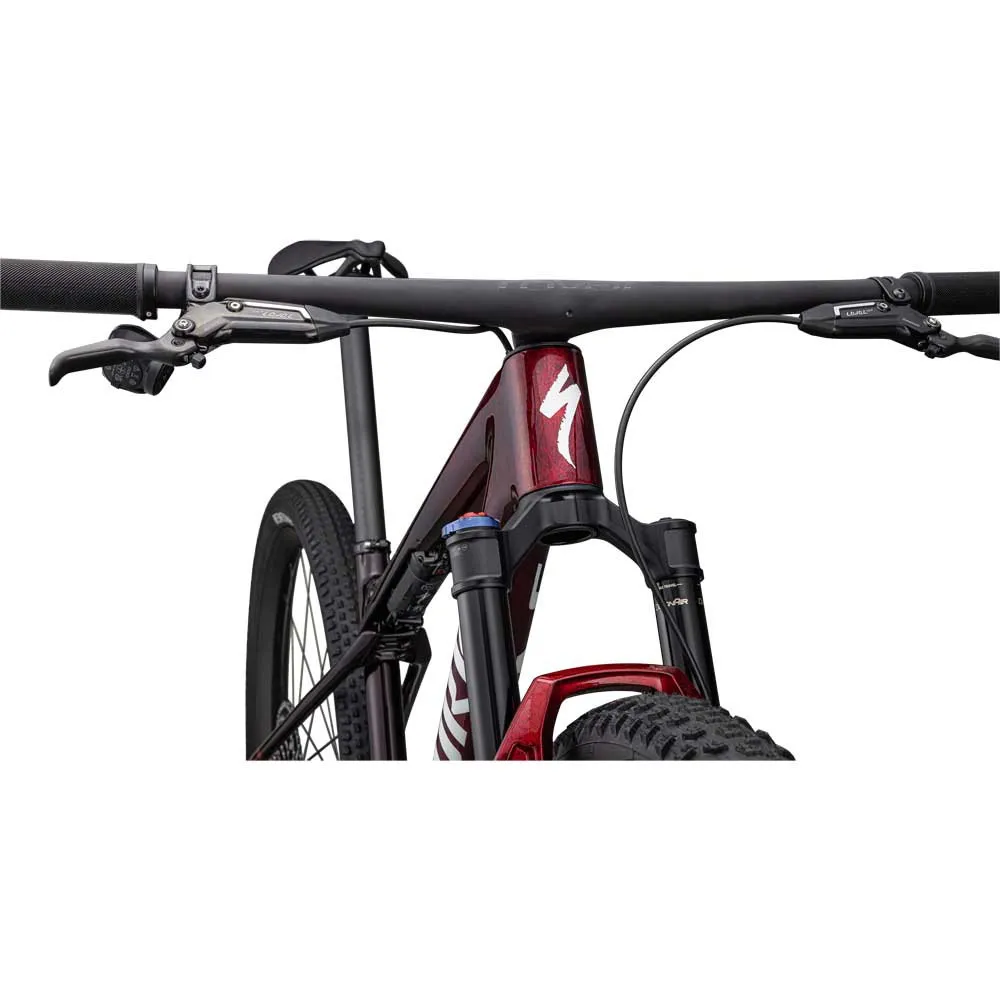 Specialized S-works Epic Wc 29´´ Xx Sl Eagle 2023 Mountainbike, Gloss red tint / flake silver granite / metallic white silver, M Specialized S-works Epic Wc 29´´ Xx Sl Eagle 2023 Mountainbike, Gloss red tint / flake silver granite / metallic white silver, M