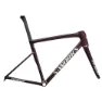 Gloss solidity / red to black pearl / metallic white silver