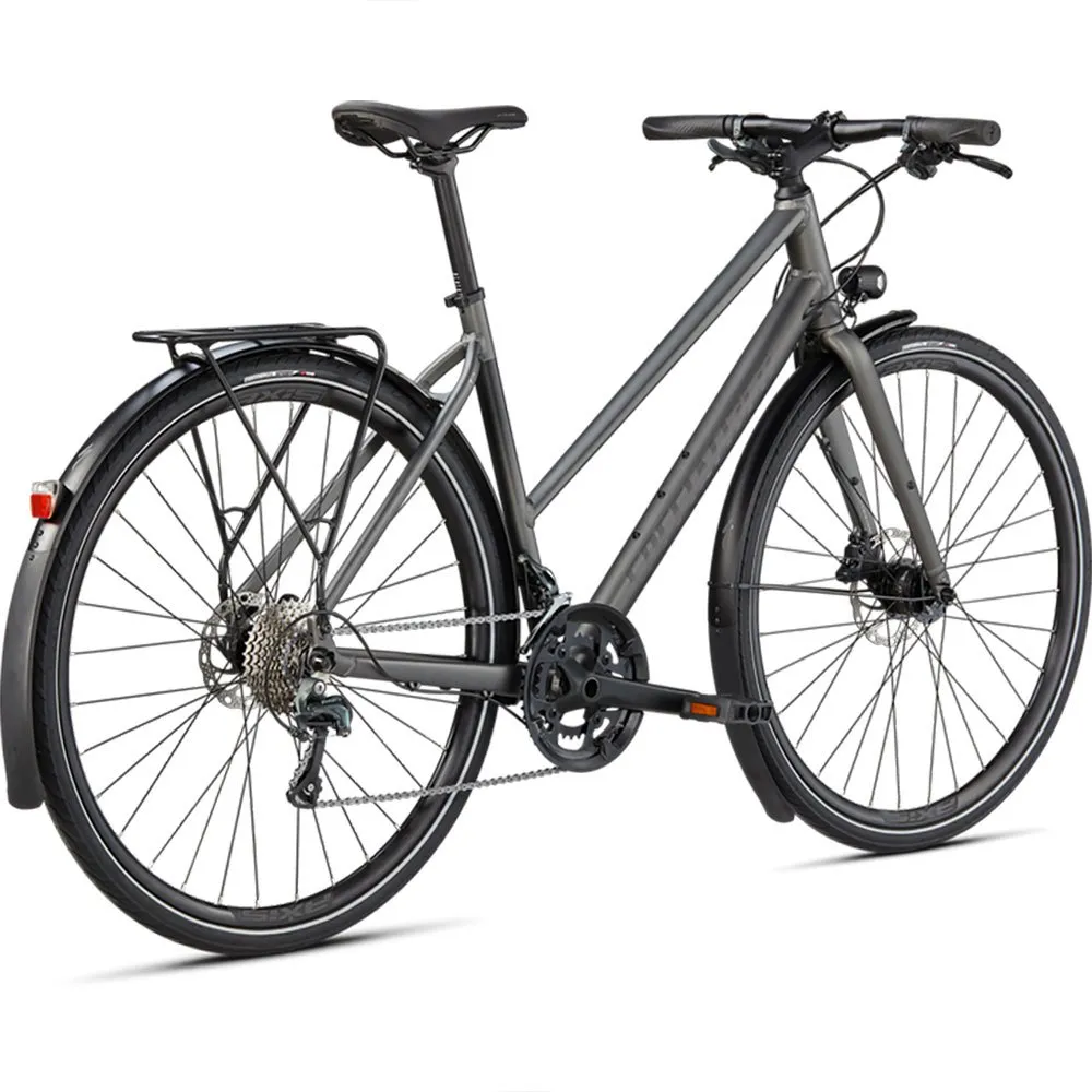 Specialized Sirrus 3.0 Eq St 2023 Fahrrad, Satin smoke / black reflective, XS Specialized Sirrus 3.0 Eq St 2023 Fahrrad, Satin smoke / black reflective, XS