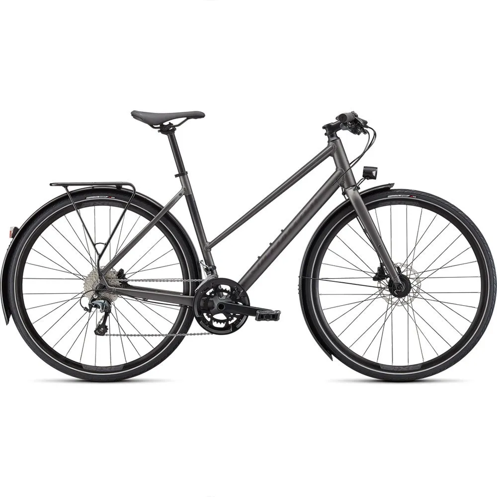 Specialized Sirrus 3.0 Eq St 2023 Fahrrad, Satin smoke / black reflective, XS Specialized Sirrus 3.0 Eq St 2023 Fahrrad, Satin smoke / black reflective, XS