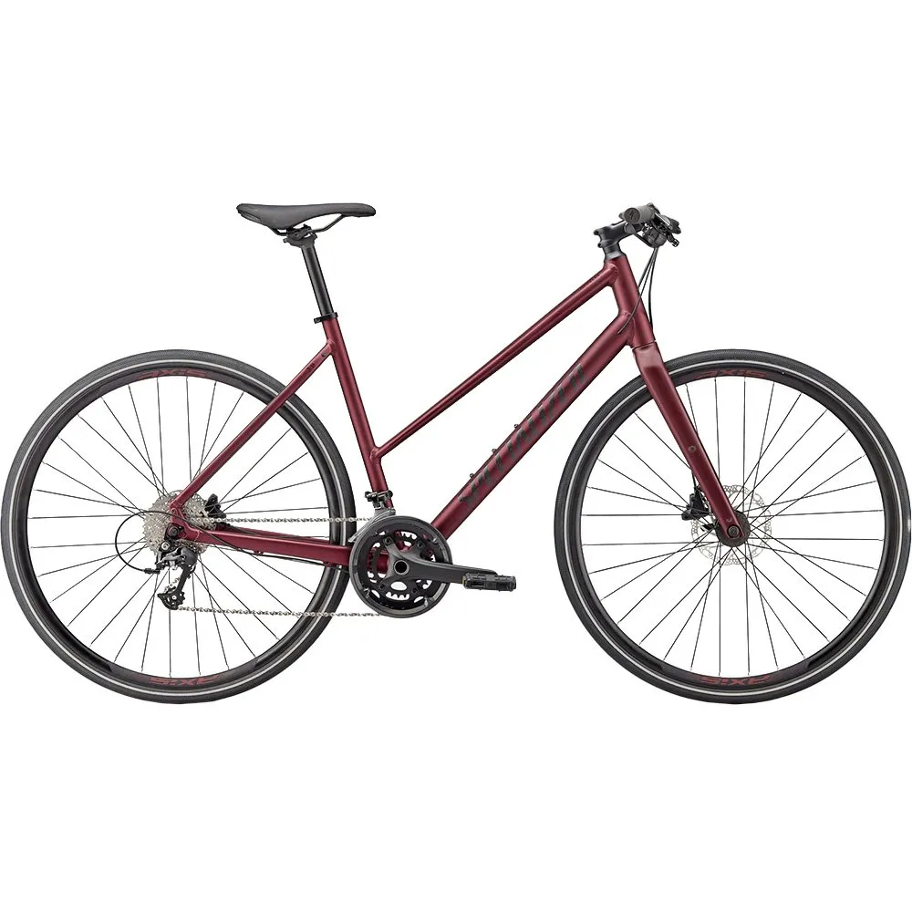 Specialized Sirrus 3.0 St 2022 Fahrrad, Satin maroon / gloss maroon / satin black reflective, XS Specialized Sirrus 3.0 St 2022 Fahrrad, Satin maroon / gloss maroon / satin black reflective, XS