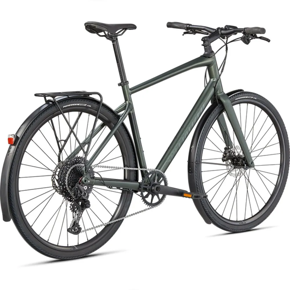Specialized Sirrus X 4.0 Eq 2023 Fahrrad, Oak green / black reflective, XXS Specialized Sirrus X 4.0 Eq 2023 Fahrrad, Oak green / black reflective, XXS
