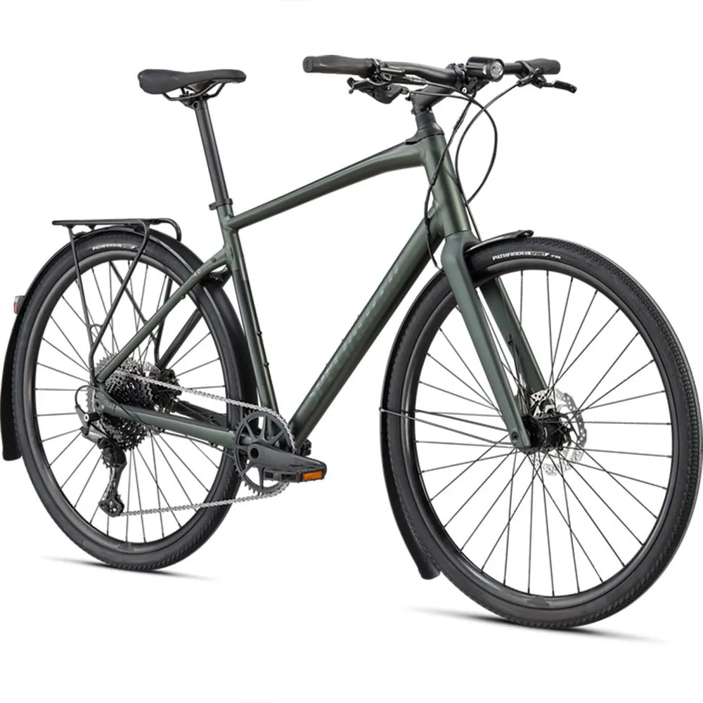 Specialized Sirrus X 4.0 Eq 2023 Fahrrad, Oak green / black reflective, XXS Specialized Sirrus X 4.0 Eq 2023 Fahrrad, Oak green / black reflective, XXS