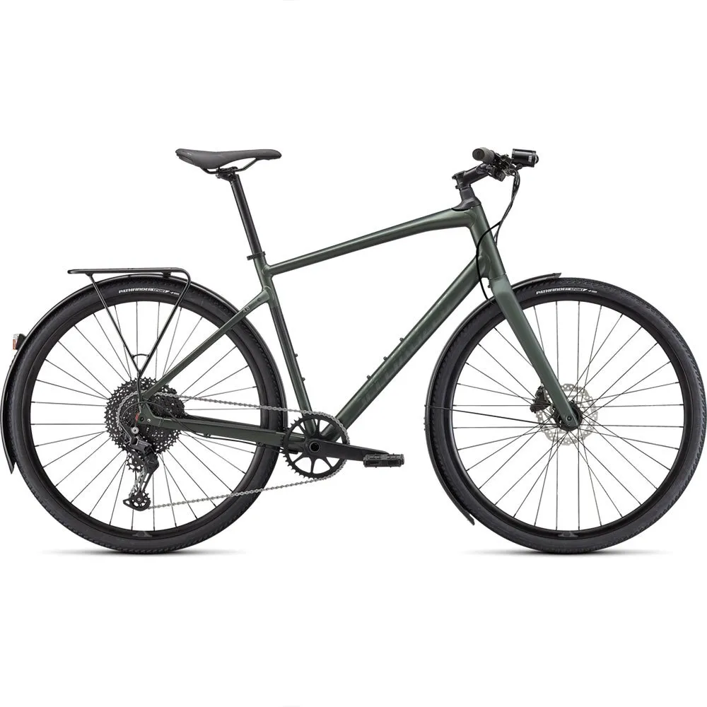 Specialized Sirrus X 4.0 Eq 2023 Fahrrad, Oak green / black reflective, XXS Specialized Sirrus X 4.0 Eq 2023 Fahrrad, Oak green / black reflective, XXS