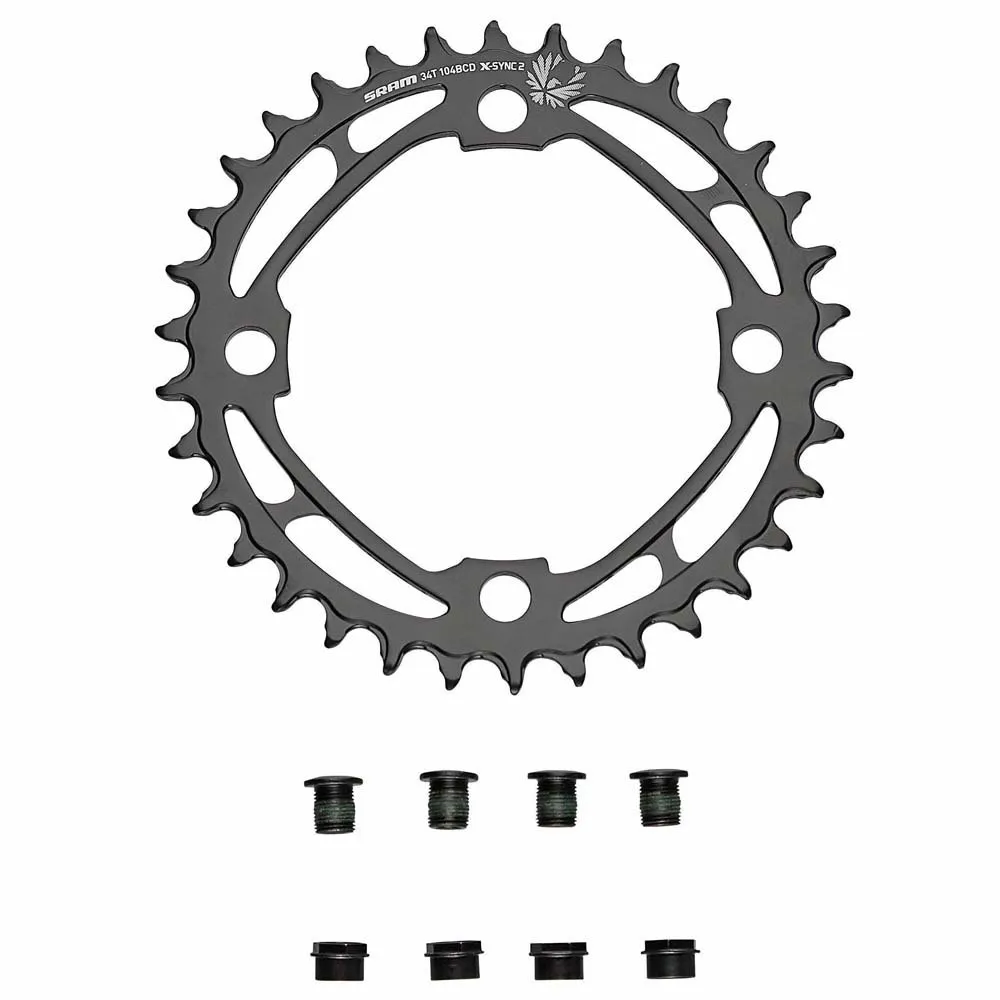 Specialized Sram Eagle 104 Bcd Kettenblatt, Black, 34t