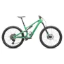 Satin electric green / satin forest green