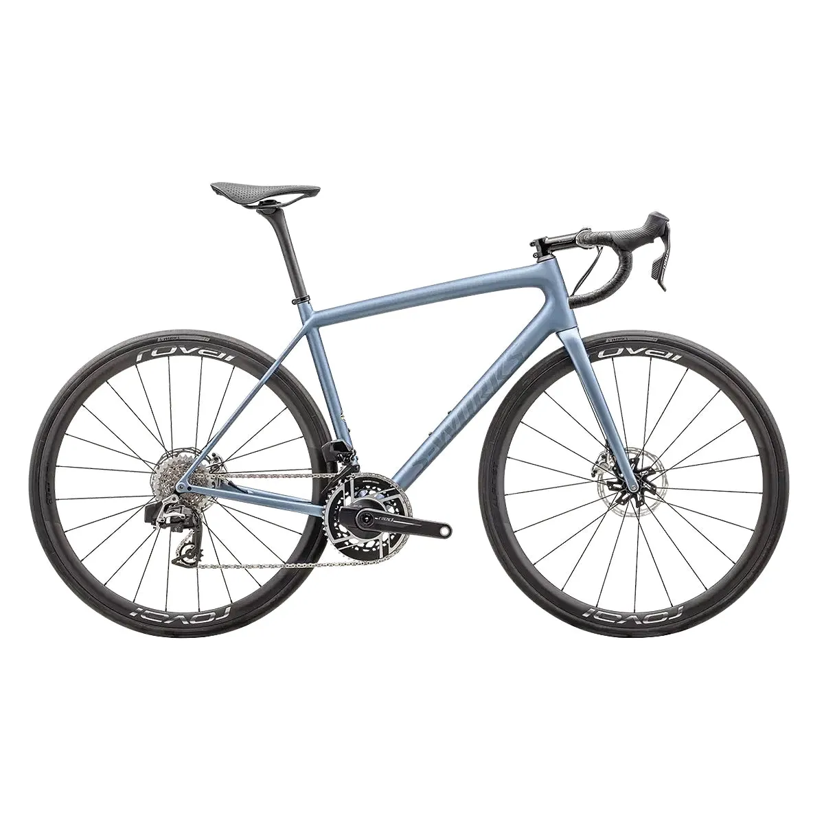 Specialized SWORKS Aethos 2025 Road Bike includes Hammerhead Karoo, Ltd satin glacial metallic / 25% choas pearl