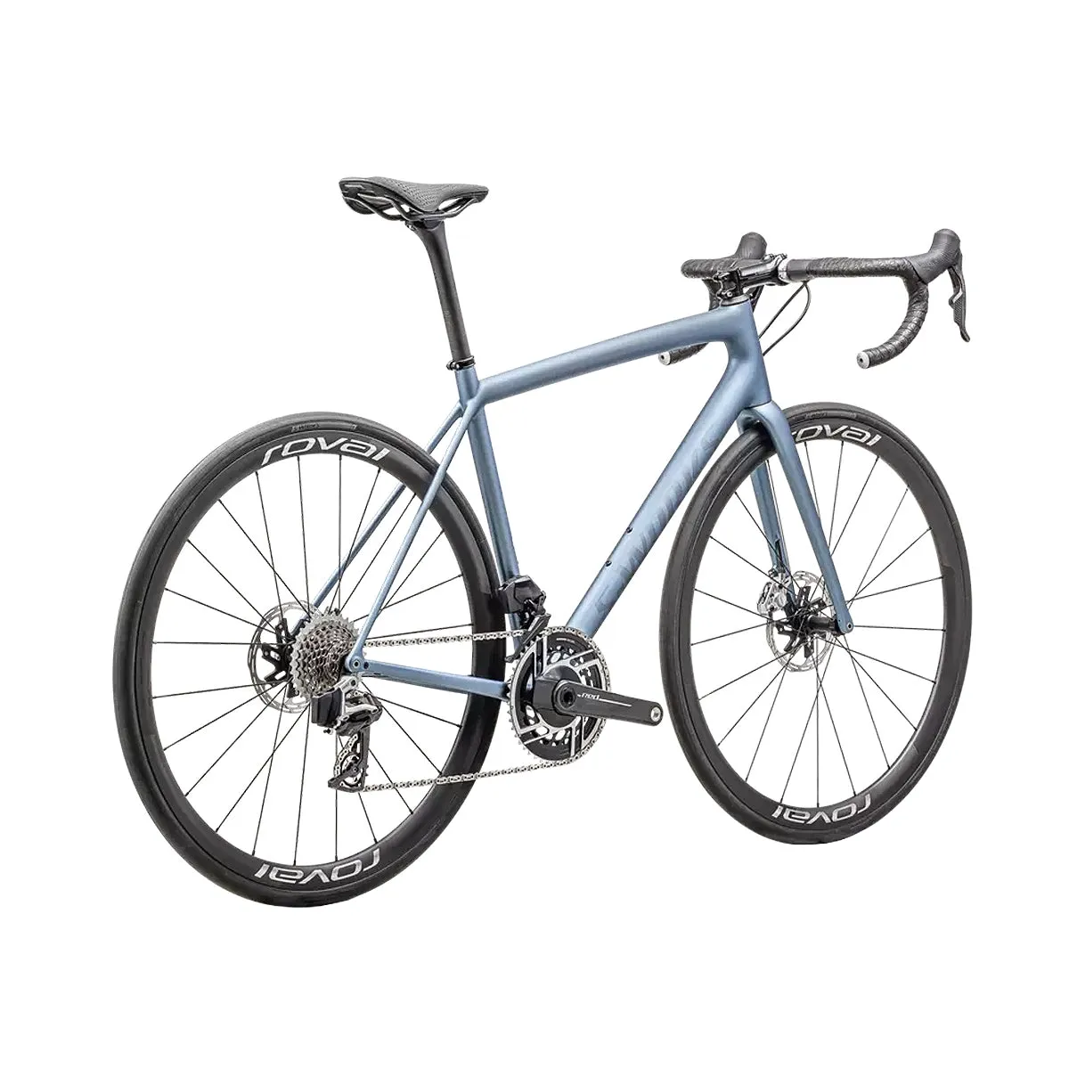 Specialized SWORKS Aethos 2025 Road Bike includes Hammerhead Karoo, Ltd satin glacial metallic / 25% choas pearl