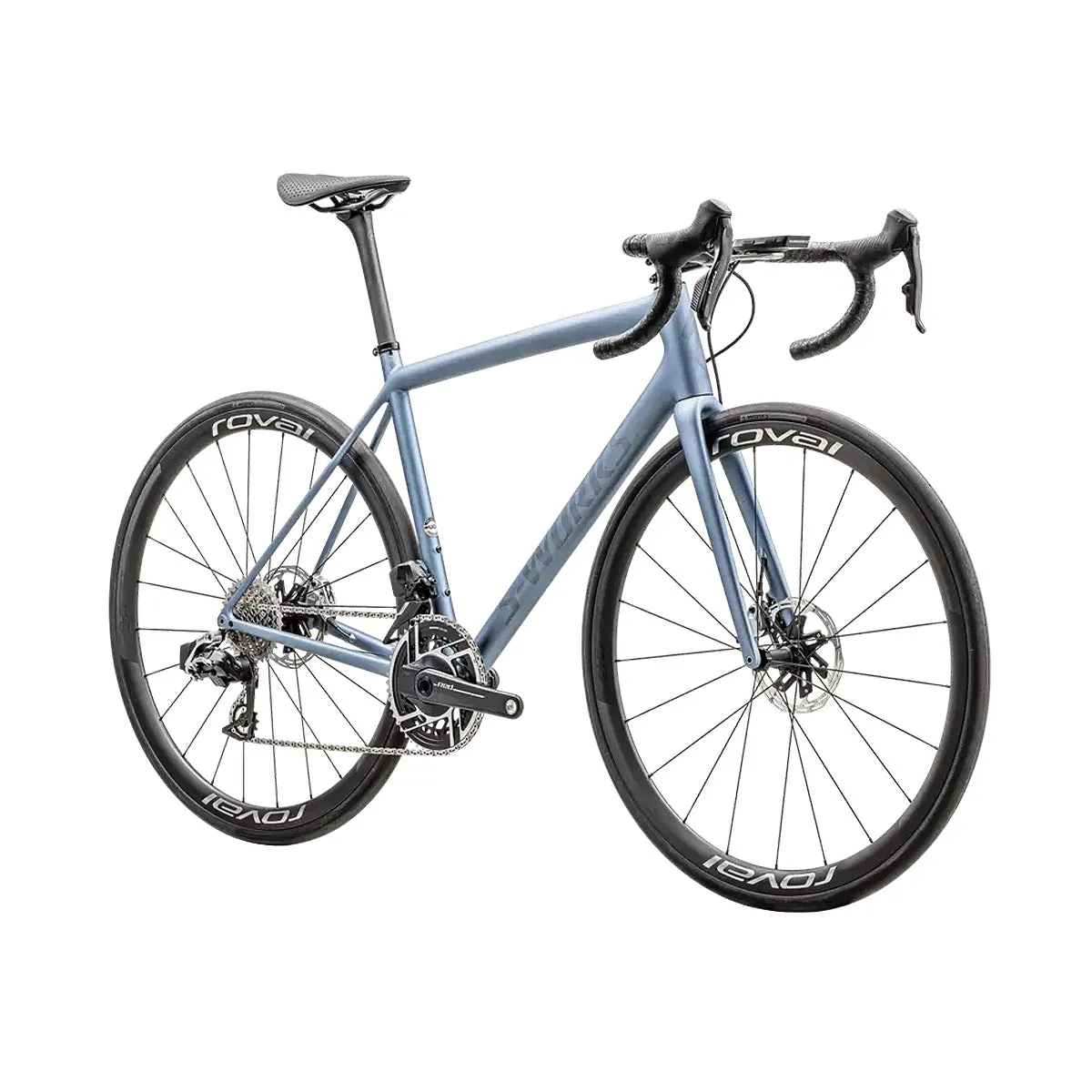 Specialized SWORKS Aethos 2025 Road Bike includes Hammerhead Karoo, Ltd satin glacial metallic / 25% choas pearl