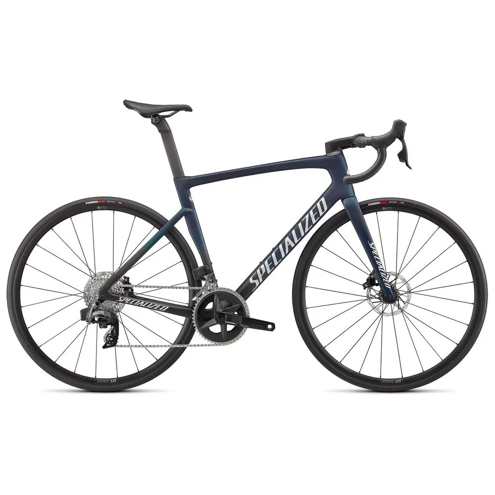 Specialized Tarmac Sl7 Comp Rival Etap Axs Rennrad, Satin teal tint / black / light silver Specialized Tarmac Sl7 Comp Rival Etap Axs Rennrad, Satin teal tint / black / light silver