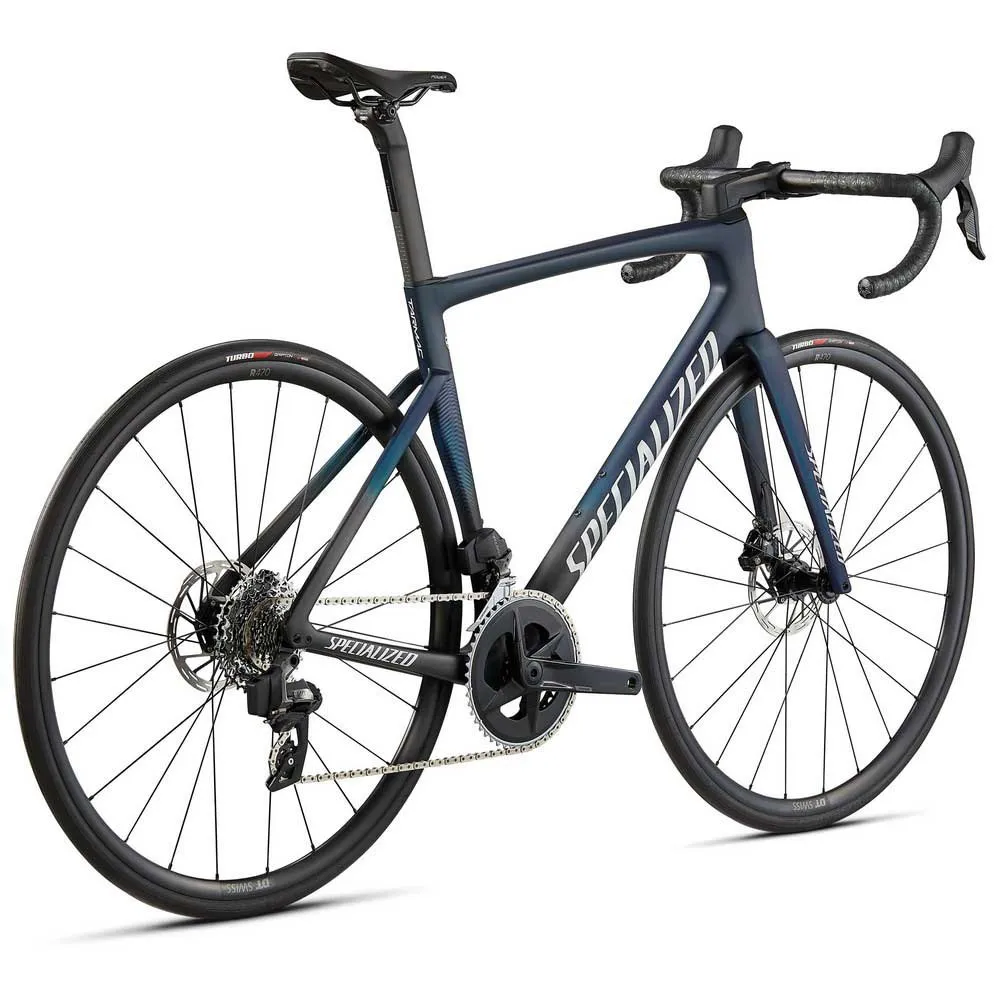 Specialized Tarmac Sl7 Comp Rival Etap Axs Rennrad, Satin teal tint / black / light silver Specialized Tarmac Sl7 Comp Rival Etap Axs Rennrad, Satin teal tint / black / light silver