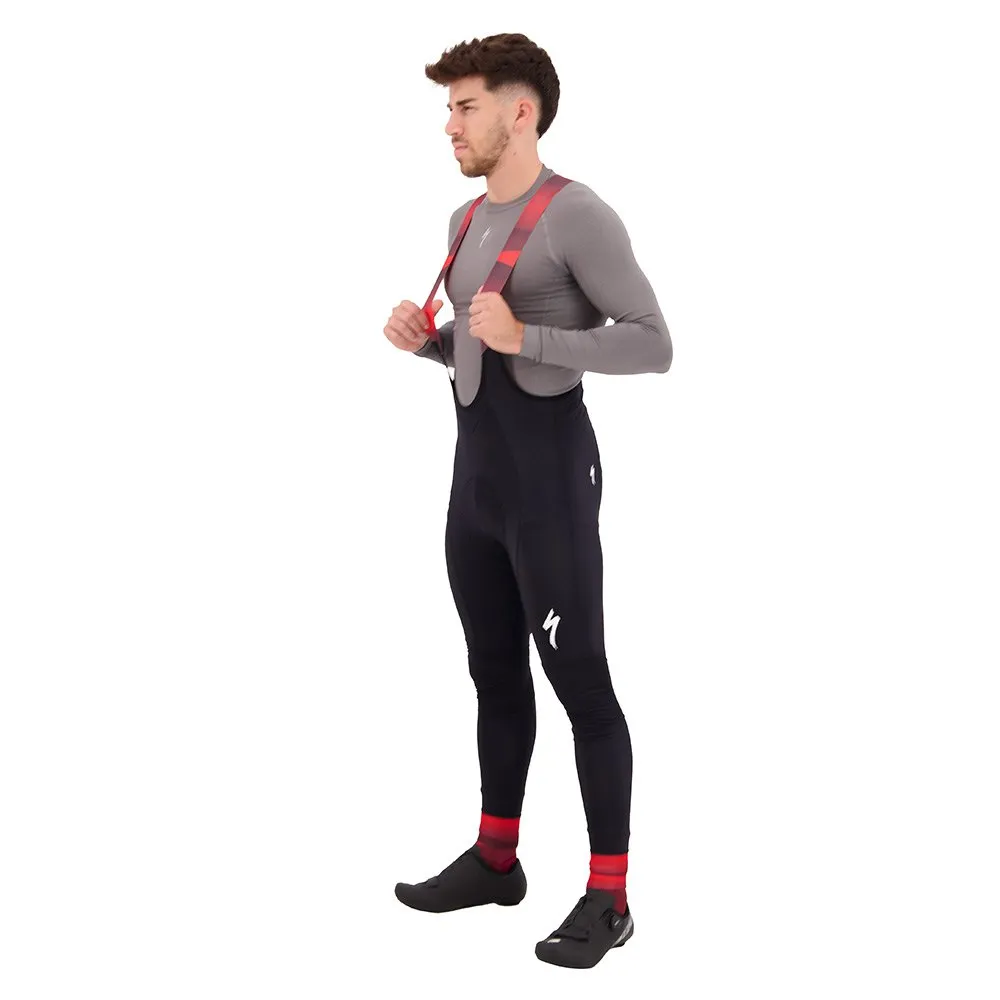 Specialized Team Sl Expert Thermal Lange Trägerhose, Black / red Specialized Team Sl Expert Thermal Lange Trägerhose, Black / red
