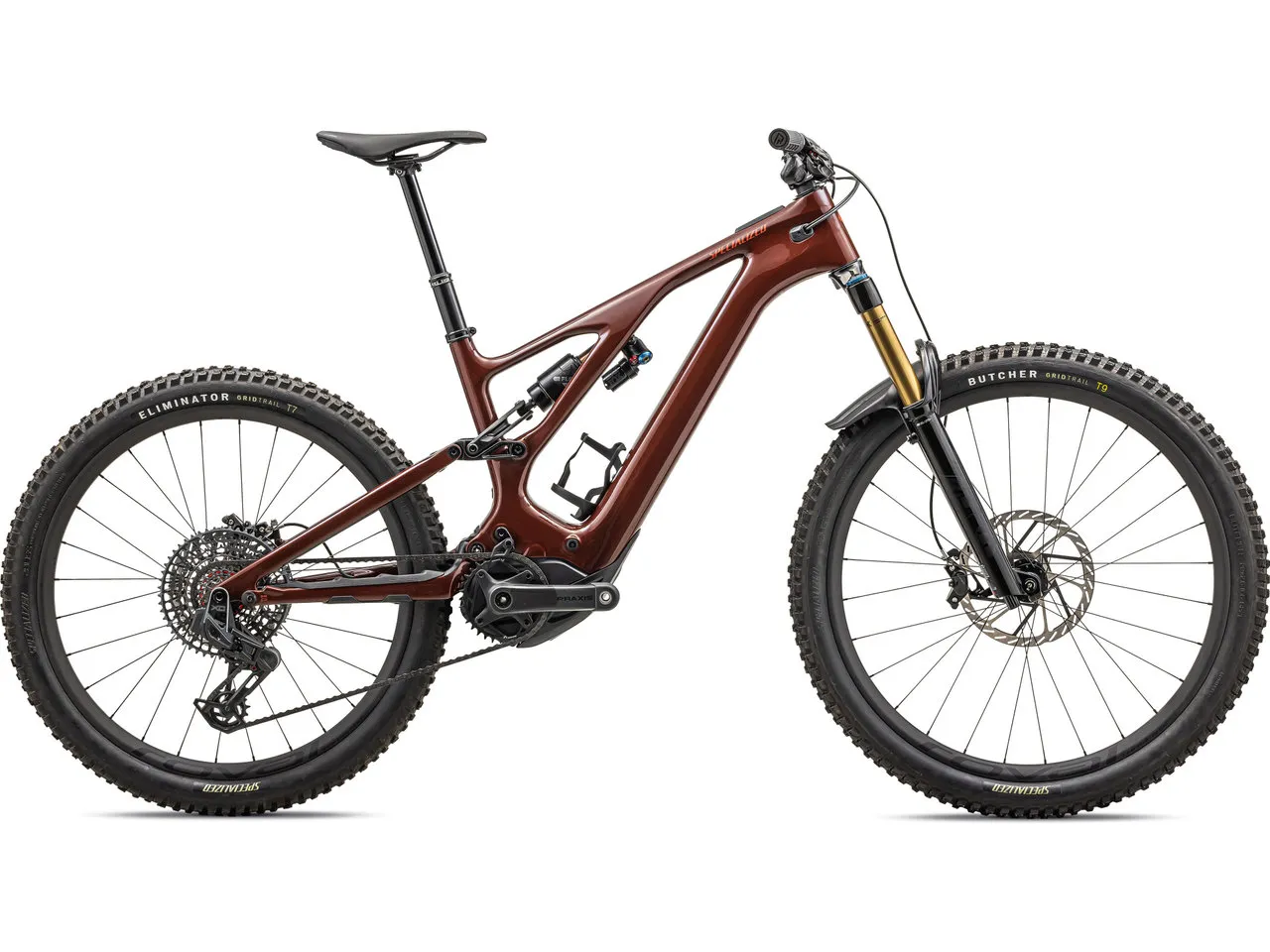 Specialized Turbo Levo Pro Carbon 29" / 27,5" E-Mountainbike, Gloss rusted red-satin redwood, S3 Specialized Turbo Levo Pro Carbon 29" / 27,5" E-Mountainbike, Gloss rusted red-satin redwood, S3