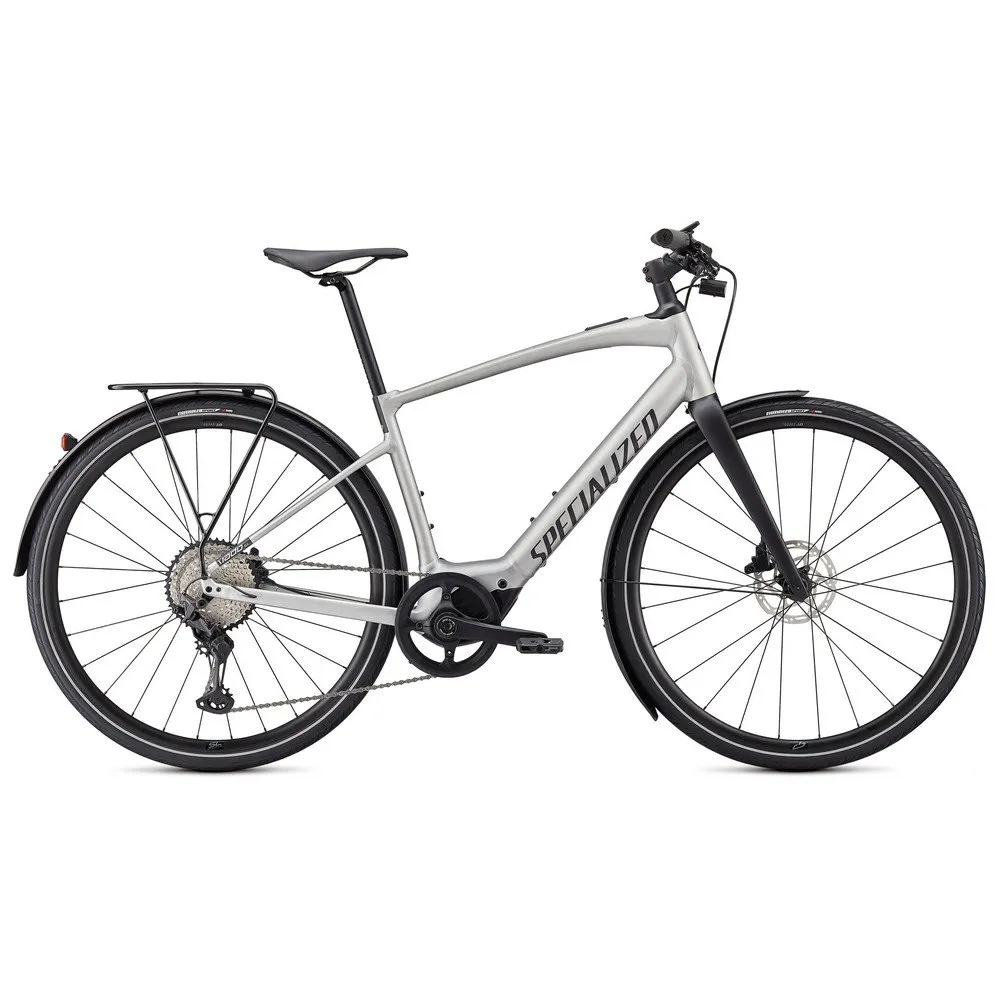 Specialized Turbo Vado Sl 5.0 Eq Elektrofahrrad, Brushed aluminum / black reflective, XL Specialized Turbo Vado Sl 5.0 Eq Elektrofahrrad, Brushed aluminum / black reflective, XL