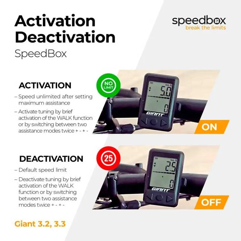 Speedbox Giant 3.3 Geschwindigkeitserhöhungsgerät, Multicolor, One Size