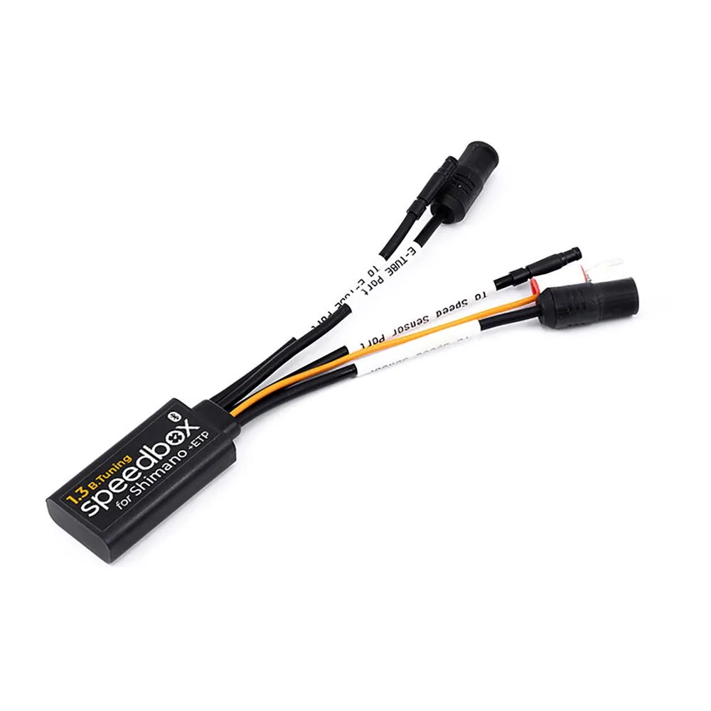 Speedbox Shimano Ep8 1.3 B-tuning + E-tube Port Geschwindigkeitserhöhungsgerät, Black, One Size