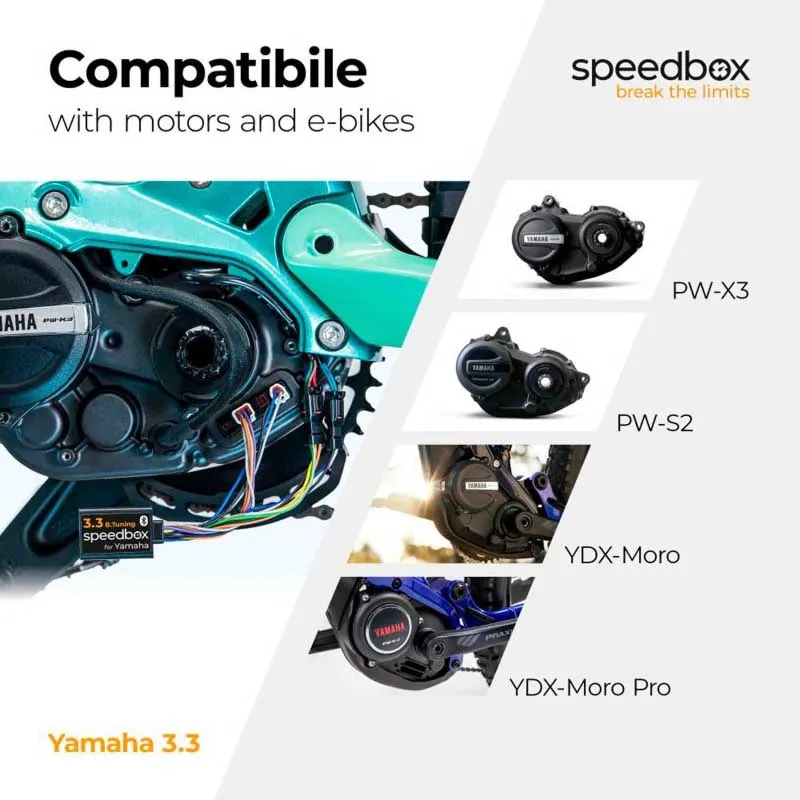 Speedbox Yamaha 3.3 Geschwindigkeitserhöhungsgerät, Multicolor, One Size