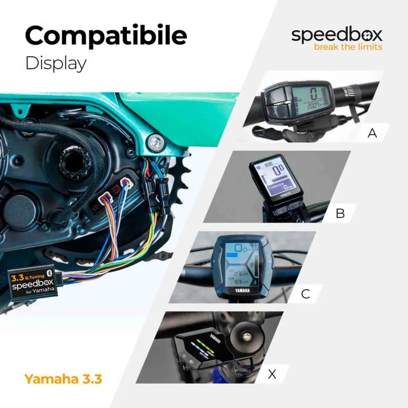 Speedbox Yamaha 3.3 Geschwindigkeitserhöhungsgerät, Multicolor, One Size