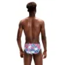 Speedo 8 Cm Allover Badeslip, Chroma blue / electric pink / white / aquasplash