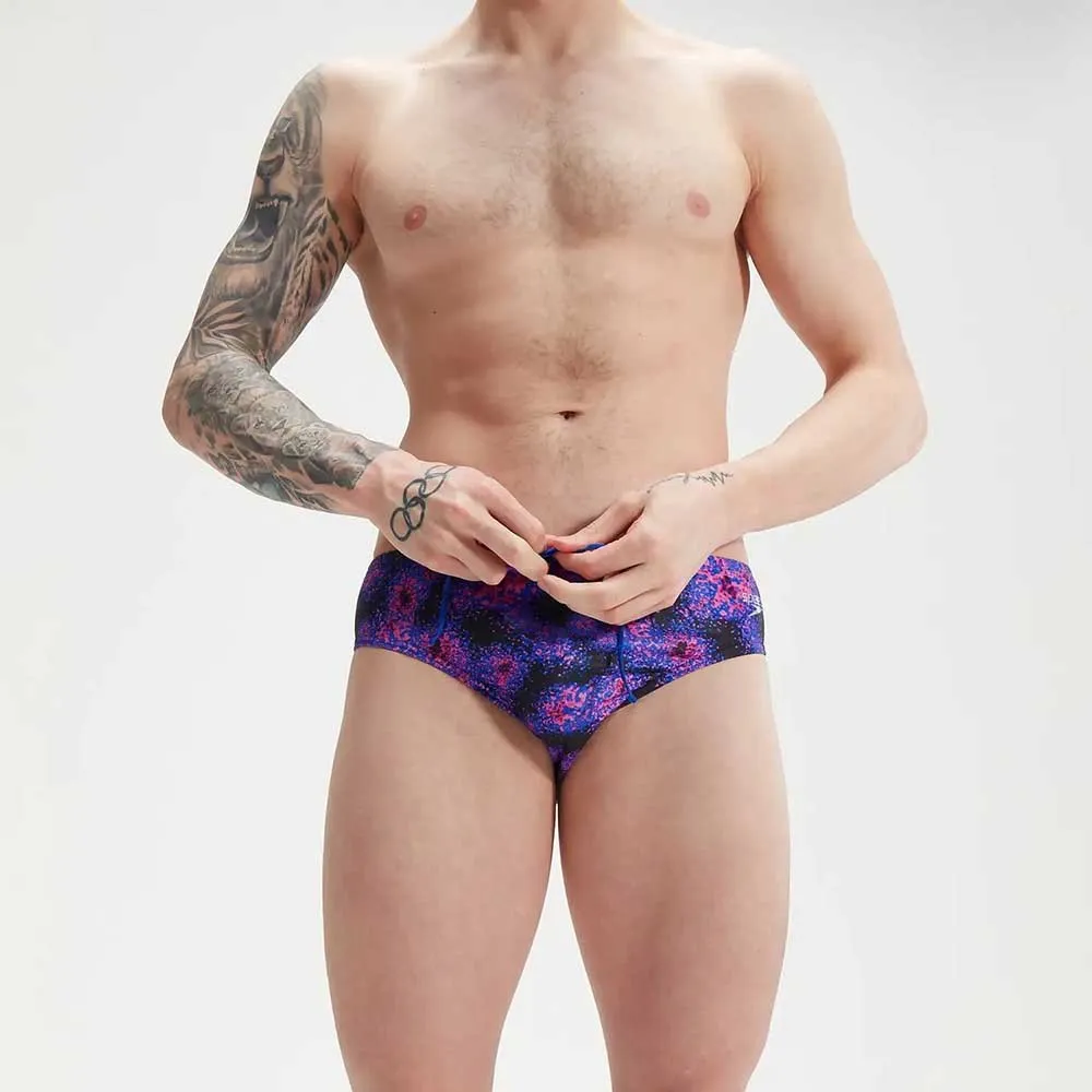 Speedo Allover 8 Cm Badeslip Speedo Allover 8 Cm Badeslip