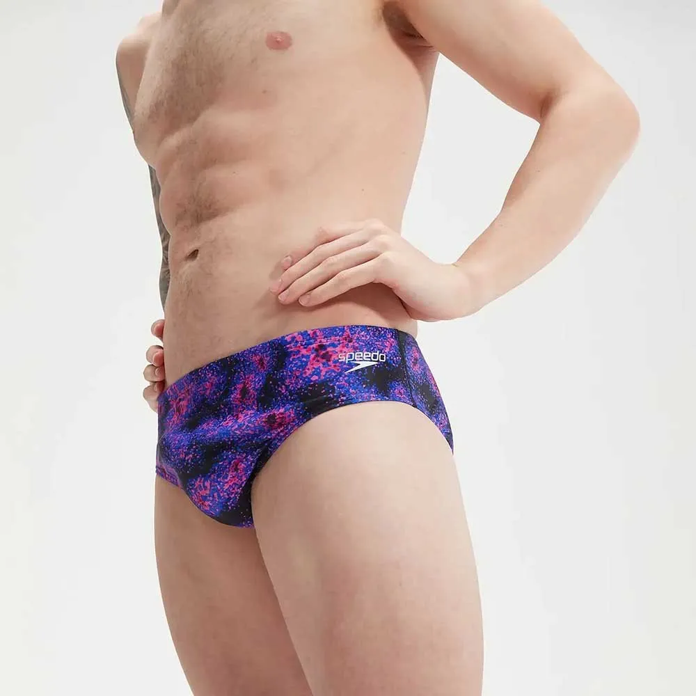 Speedo Allover 8 Cm Badeslip Speedo Allover 8 Cm Badeslip