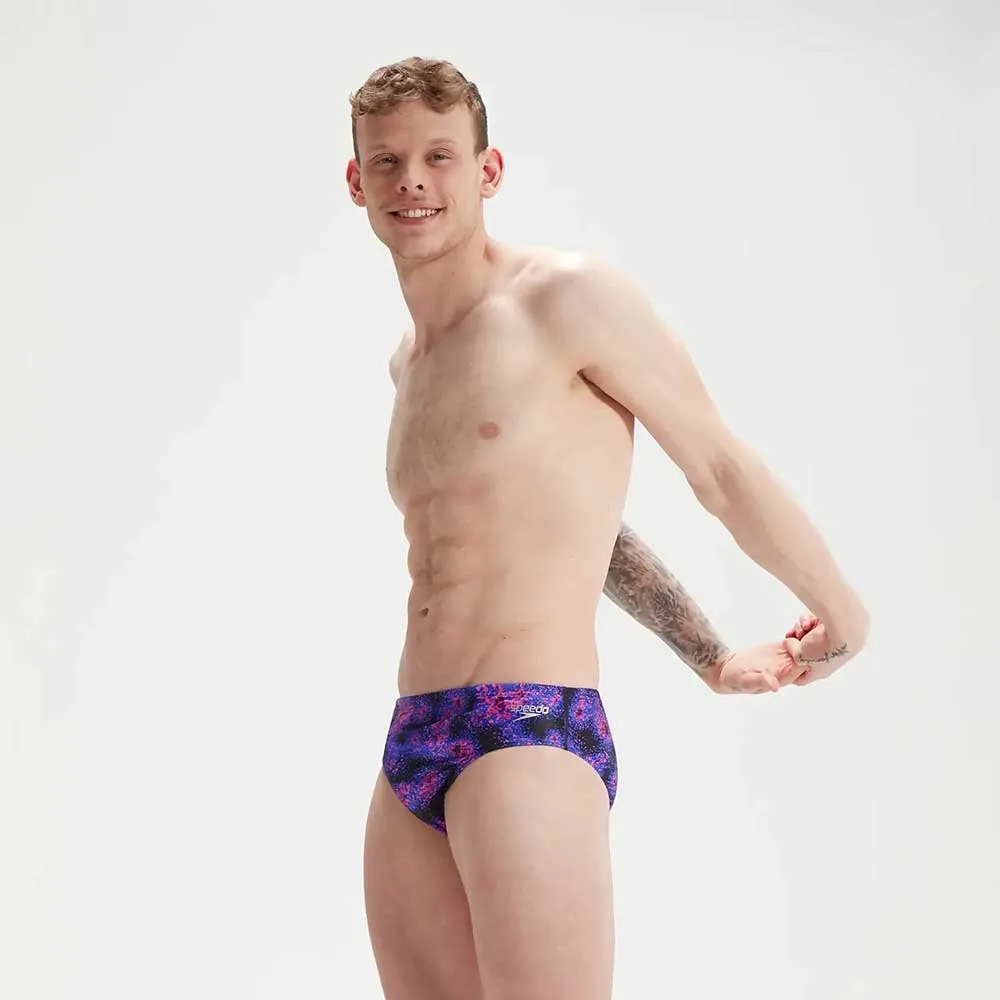 Speedo Allover 8 Cm Badeslip Speedo Allover 8 Cm Badeslip