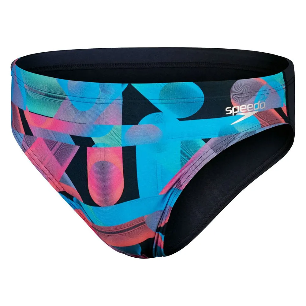 Speedo Allover Digi 7cm Badeslip Speedo Allover Digi 7cm Badeslip