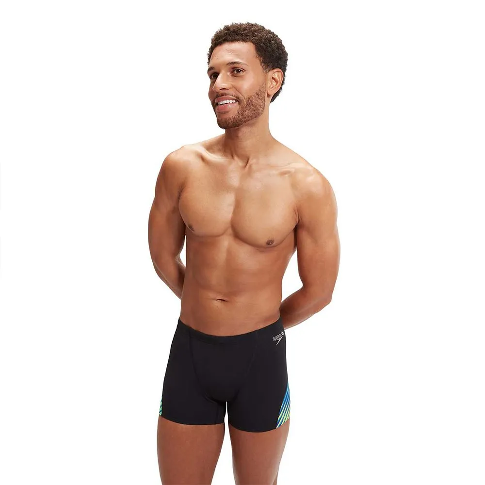 Speedo Allover Digi V-cut Badehose Boxer Speedo Allover Digi V-cut Badehose Boxer
